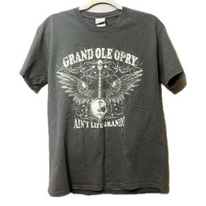 Grand Ole Opry Nashville Tennessee Tshirt In Charcoal Gray